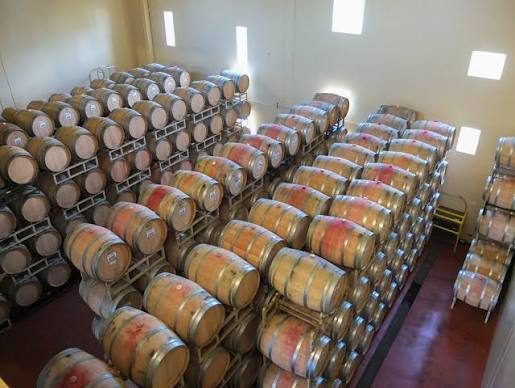 Wine barrel cellar