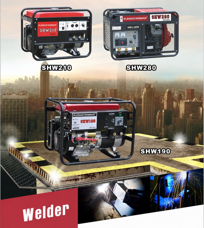 Elemax SHW welder generator range