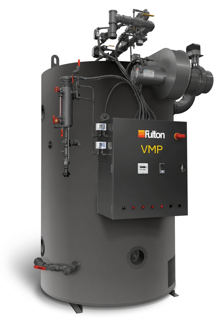Multi-pass steam boiler
